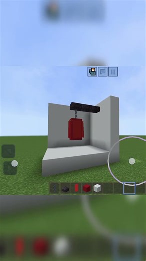 How to make a punching bag in Minecraft. #minecraft #tutorial