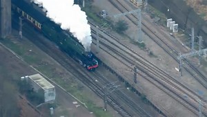The Flying Scotsman makes historic return to the rails