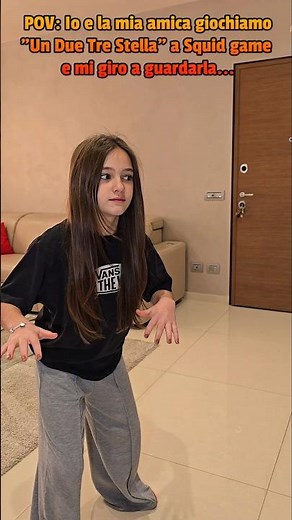 Mai giocare "Un Due Tre Stella" a SQUID GAME con la tua amica'!😱😂