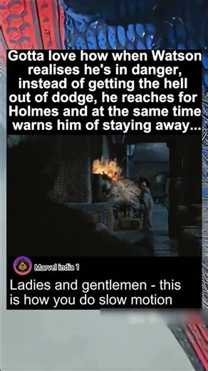 Sherlock Holmes – Massive Explosion Scene 💥😱