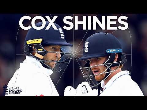 Jordan Cox Took Control vs Pakistan With 73 Off 100 Balls
