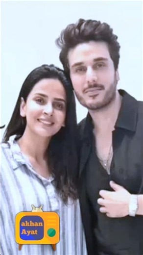 saba qamar with ahsan khan #shorts #sabaqamar #ahsankhan #ytshorts #actress #viral #yt