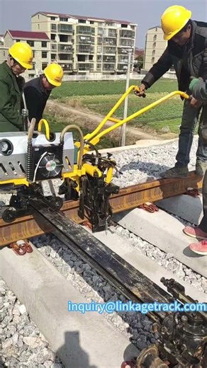 Rail clip installation machine