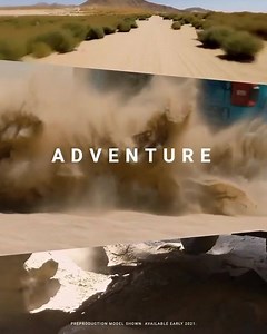 Adventure with power. Preproduction model shown. Available 2021. | Jeep Canada