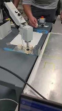 Dobot MG400 handshaking with Universal Robot.