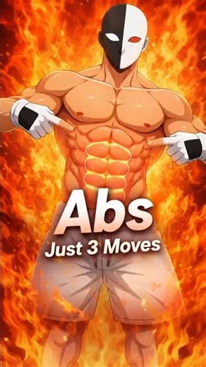 Abs in 3 Moves – Quick & Killer Workout!