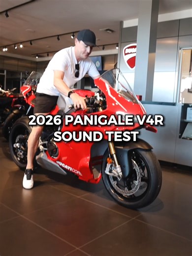 Ducati Panigale V4R: Sound Test Unleashed! 🔊