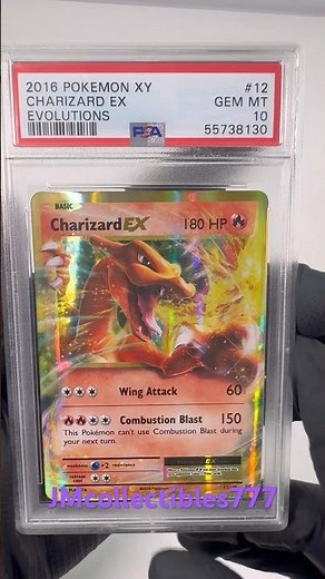 2016 Charizard EX #evolution #pokemon #pokemontcg #pokemoncards #collectibles #psa10 #loop