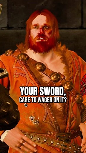 Care To Wager Your Sword To Mine? - The Witcher 3