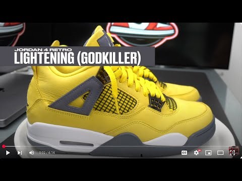 Air Jordan 4 Lightning – Full Review of the Brightest Retro Jordan 4 Ever: Godkiller