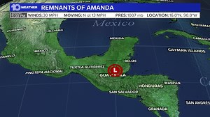 Here's what you need to know about the remnants of Amanda