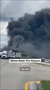 Audio: firefighters respond to deadly Amazon cargo plane crash