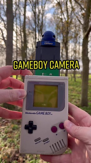Shooting Video on Gameboy Camera from 1998