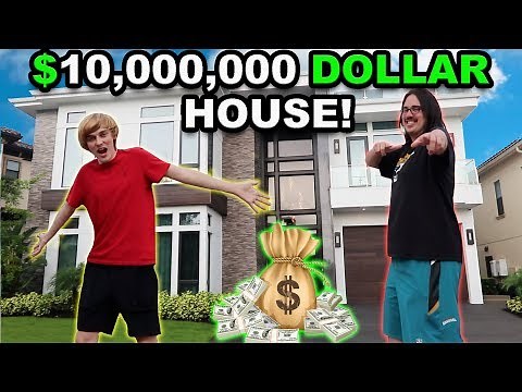 New $10,000,000 Three-Story Mansion Tour!