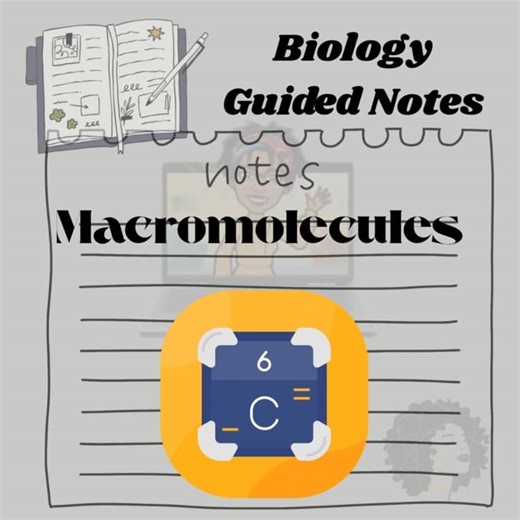 Biology Macromolecules Online Learning Module Guided Notes