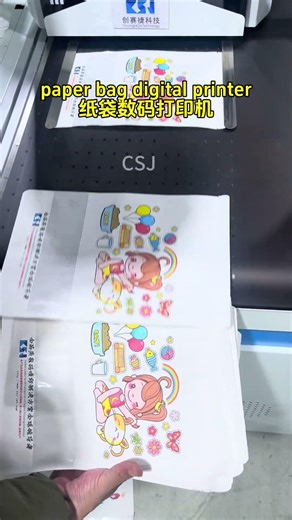 Inkjet printer for paper bag#paperbag #automaticprinting#paperbag