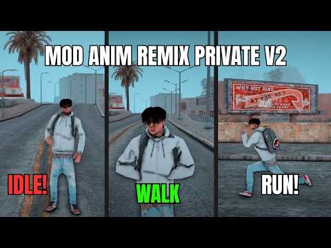 MOD ANIM REMIX PRIVATE GTA SAMP FOR SALE! | SUPPORT ANDROID & PC!!
