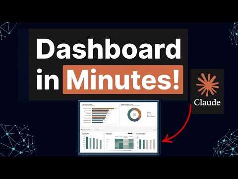 I Created a Full Interactive Dashboard in less than 5 Minutes Using Claude AI (No Code)