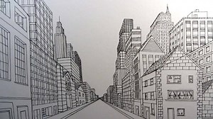 4.3K views · 85 reactions | How to Draw a City Street in One Point Perspective | Architecture knowledge | Facebook