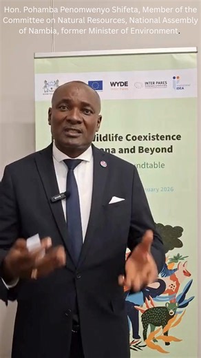 🎬 Closing the #HumanWildlifeCoexistence Roundtable in Gaborone On the final day of the roundtable hosted by BWParliament and International IDEA's Inter Pares programme, Hon. Pohamba Penomwenyo Shifeta reminded us of the responsibility leaders carry to shape a future where people and wildlife thrive together: “It is now incumbent upon us, as legislators, to ensure that our laws and decisions make a difference that secures both human livelihoods and the long-term survival of wildlife for generati
