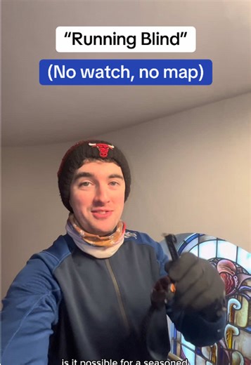 Turning the watch off and running blind