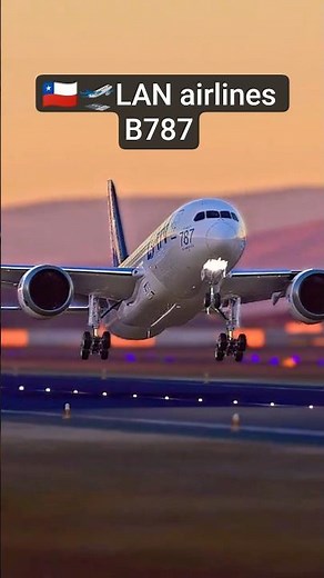 LAN Airlines Taking Off from Santiago 🇨🇱🛫 | Powerful Departure over the Andes #shorts #aviation