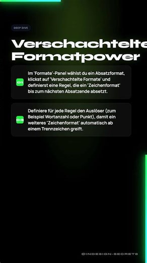 Verschachtelte Formate automatisch anwenden