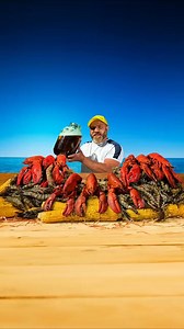 Seafood Delicacy Cooking Lots of Delicious Sea Creatures In a Cauldron with Vegetables!! | Fast Cooking