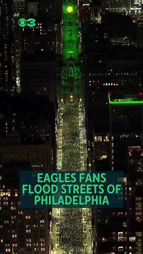 Eagles Fans Celebrate Super Bowl LIX on Broad Street