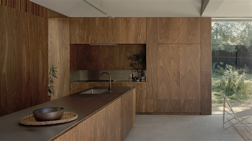 Brick-clad Melbourne home features custom kitchen by Fisher & Paykel