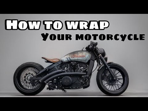 How to vinyl wrap your motorcycle