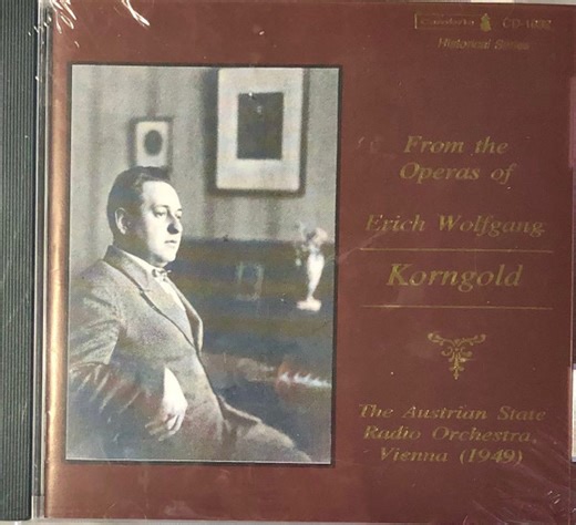 Erich Wolfgang Korngold - From the Operas of Erich Wolfgang Korngold