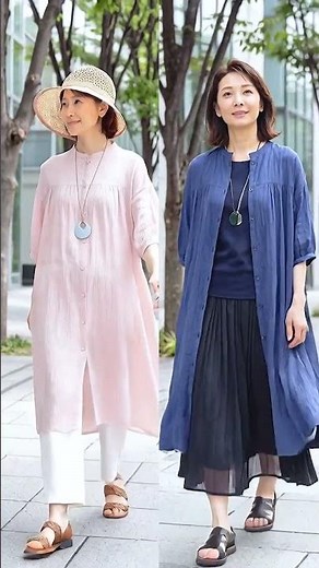 【猛暑の日も涼しくおしゃれ!】ワイドパンツ合わせで涼しく、今っぽく。