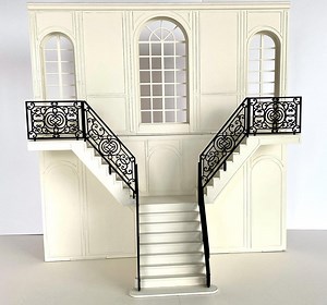 1:12 Scale Split Staircase – the Grand Hotel Selection DIY Kit Dollhouse Diorama - Etsy