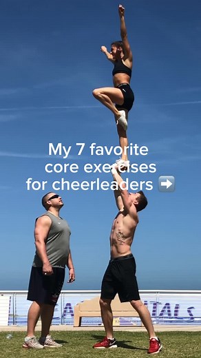 Dr. Maria Wisman, PT, DPT on Instagram: "My go to core exercises for cheerleaders 💪 I would recommend doing 2-4 hard sets of 2-3 of these exercises each workout if you are trying to grow your abs. #cheerleading #strengthandconditioning #coreworkout"