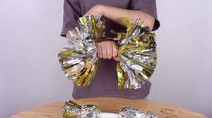 Cheerleading Pompoms for Sports Party Dance Team Accessories Cheering Squad Spirit (A-4)