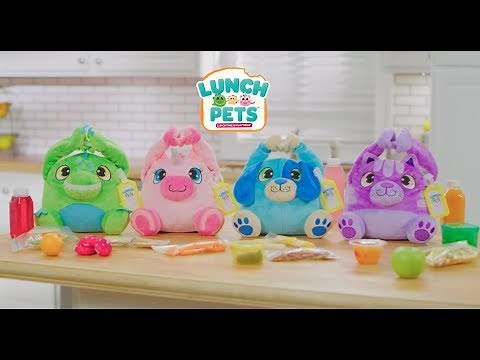 Lunch Pets | Lunch Box and Cute Plush Combo