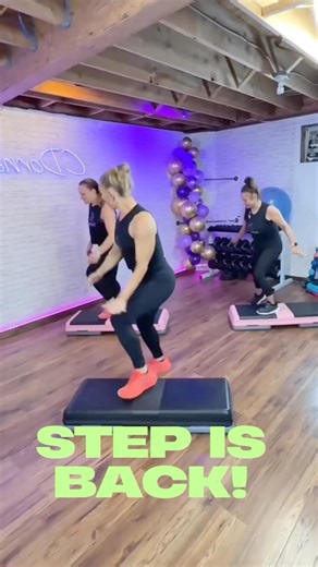 Step Aerobics is Back… Why Is This SO Fun?! 😄