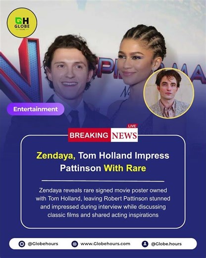 Zendaya, Tom Holland Impress Pattinson With Rare