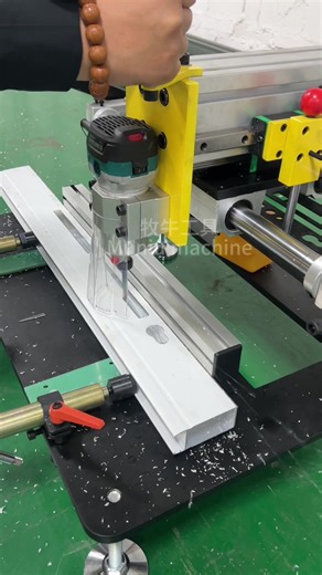 Precision Aluminum Profile Copy Milling
