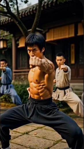 Crazy Kung Fu Master💥#brucelee #sora #kungfu #wingchun