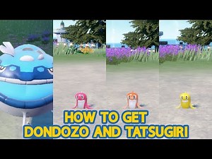 How To Catch Dondozo And Tatsugiri (How To Use Them In Battle) - Pokemon Scarlet & Violet