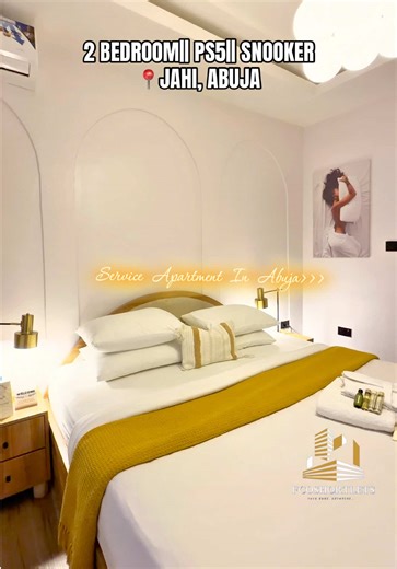 70k with small police case🥲 BOOK THIS STUNNING 2 BEDROOM APARTMENT WITH PS5 AND SNOOKER 📍JAHI, ABUJA NOW AVAILABLE FOR SHORTSTAY. 🏡 Apartment Features; ✅24/7 Electricity ✅Fast Internet Network ✅Netflix ✅Snooker ✅All rooms ensuite ✅Washing machine/✅cooking utensils ✅Smart lock ✅Cleaning services ✅Dstv/Smart Tv ✅Self check-in ✅Ps5 ✅Serene Environment ✅Security ✅Table tennis #luxuryapartmentsinabuja #shortletinjahi #abujaservicedapartment #abujashortlets #abujaairbnb