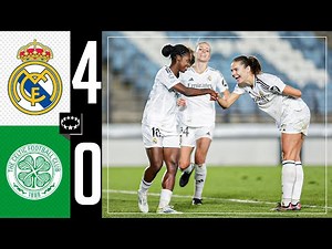 Real Madrid 4-0 Celtic | HIGHLIGHTS | Women's Champions League 2024/25