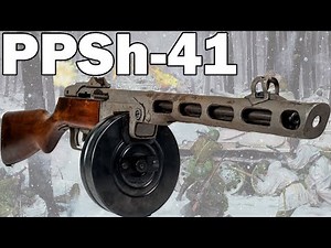 PPSh-41 – The Iconic Submachine Gun of the Red Army