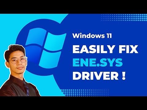How To Fix “A Driver Cannot Load On This Device” (ene.sys Driver) - Windows 11