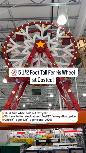 🏷️ LIMITED STOCK: Factory Direct Price Global Shipping Included! 🔥 Make Your Home the Talk of the Neighborhood This Holiday Season! Tired of boring, static holiday decorations? Our GIANT 5.5ft Animated Ferris Wheel with 150 LED lights and 8 dazzling light shows will transform your yard into a magical carnival!🎡 ✨ Why You'll Love It: ✅ MESMERIZING LIGHT SHOWS - 8 effects including twinkle, chase, and fade ✅ SPINNING FERRIS WHEEL - Adds dynamic motion to your display ✅ WEATHERPROOF DESIGN - Bui