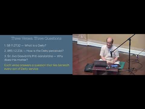 Sri Sri Nitai Sacinandana Deity Welcoming Anniversary | Lecture by HG Jaisacinandana das prabhu