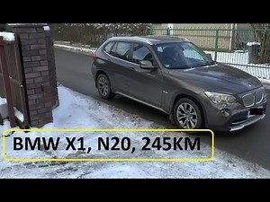 Pre-purchase test | BMW X1 2014 | N20 E84 245HP | Test drive | Engine compartment | Paint thickness