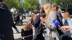 Bao Phuc Cao departs the Magistrates Court of Victoria